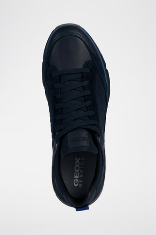 Baskets en cuir Dolomia - Bleu marine