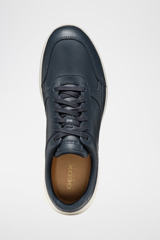 Baskets en cuir de veau Spherica Ecub-3 - Bleu marine