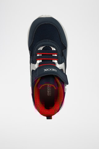 Baskets Torque - Bleu marine et rouge