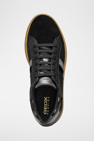 Baskets en en cuir Meleda - Noir