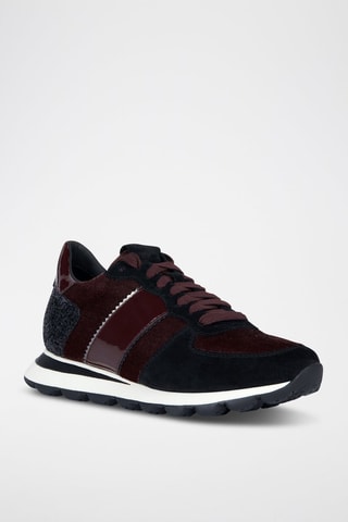 Baskets en nubuck Spherica - Bordeaux
