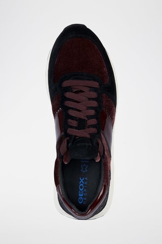 Baskets en nubuck Spherica - Bordeaux