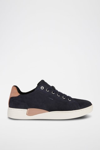 Baskets en nubuck Lauressa - Bleu marine