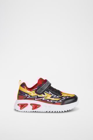 Baskets Assister - Noir et rouge