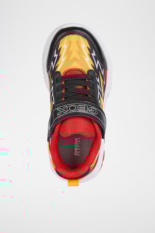 Baskets Assister - Noir et rouge