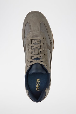 Baskets en cuir Snake 2.0 - Gris