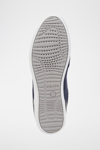 Baskets en cuir Myria - Bleu marine