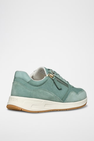 Baskets en cuir Bulmya - Vert clair