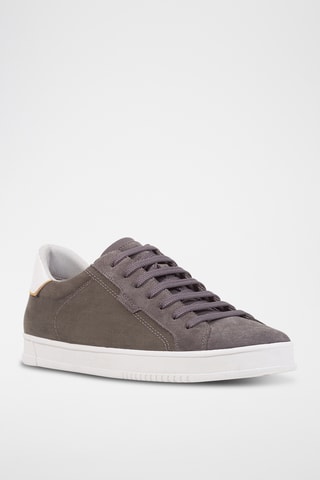Baskets en nubuck Pieve - Vert olive et rgis