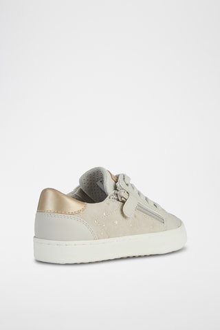 Baskets en cuir de chèvre nubuck Kilwi - Beige
