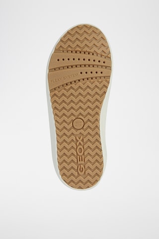 Baskets en cuir de chèvre nubuck Kilwi - Beige