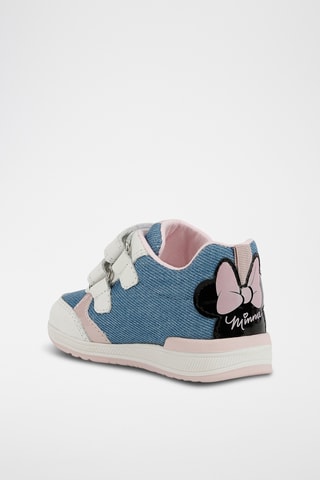 Baskets en cuir Rishon Minnie Disney - Bleu marine