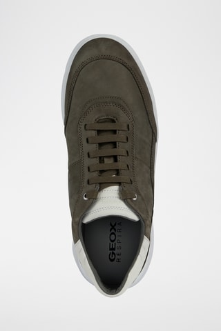 Baskets en cuir Fluctis - Kaki