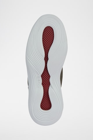 Baskets en cuir Fluctis - Kaki