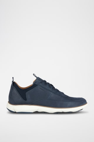 Baskets en nubuck Nebula - Bleu marine