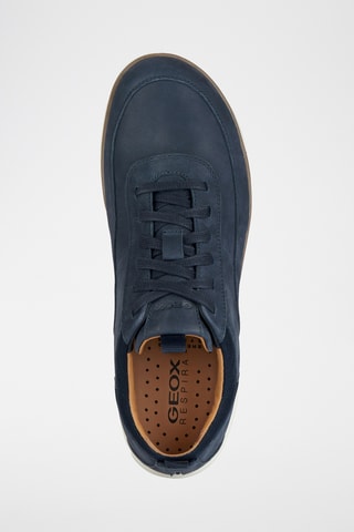 Baskets en nubuck Nebula - Bleu marine
