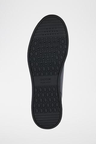 Baskets en cuir Cordusio - Bleu marine