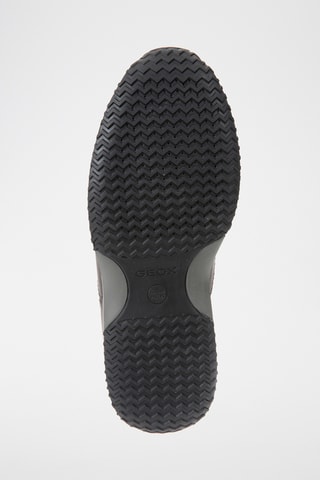 Baskets en cuir Happy - Noir