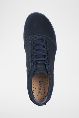 Baskets en nubuck Nebula - Bleu marine
