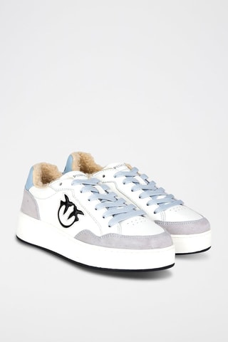 Zapatillas de piel Bondy 2.0 - Blanco y gris