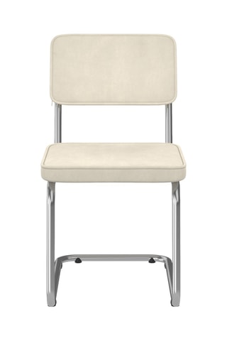 4 sillas Naya - 44 x 79 x 52 cm - Tapizado de terciopelo