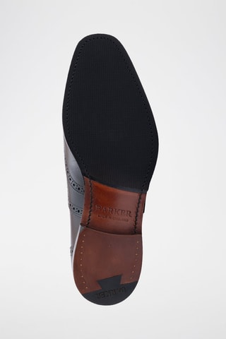 Oxford in pelle di vitello Buckingham  - Nero