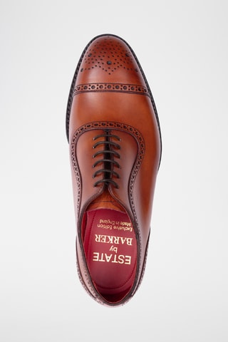 Oxford in pelle di vitello Warrington  - Rosa