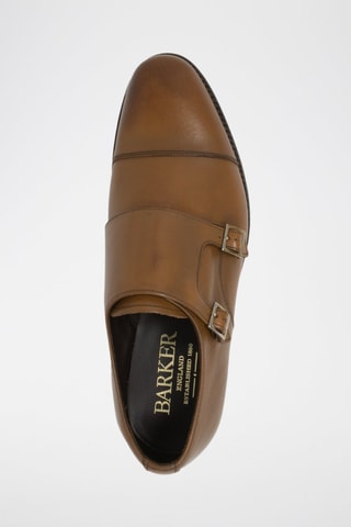 Derbys à boucles en cuir Turnstall  - Noir et marron