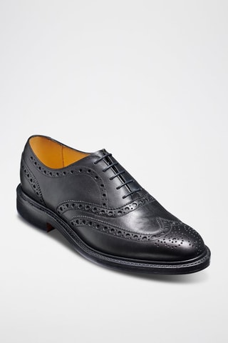 Oxford in pelle Charles  - Nero