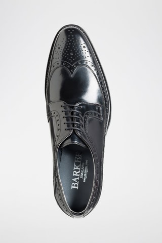 Stringate in pelle Woodbridge  - Nero