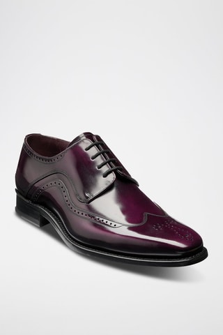 Derbys en cuir Matt 2  - Violet
