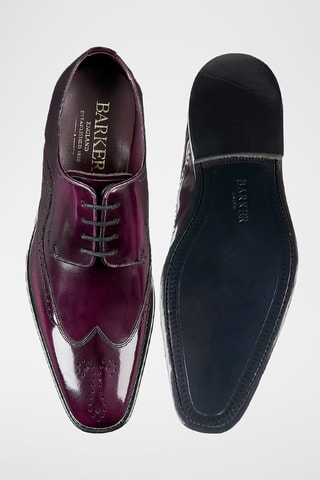 Derbys en cuir Matt 2  - Violet
