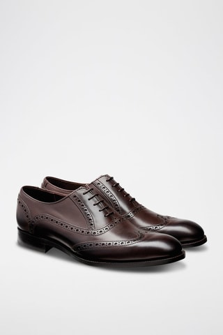 Oxford in pelle Grant  - Marrone