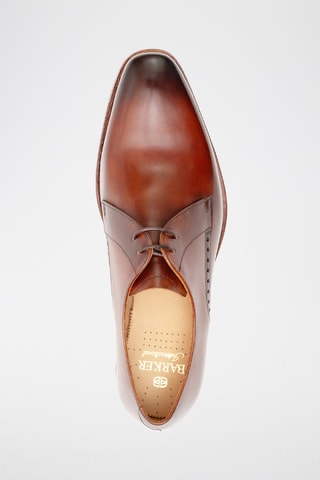 Stringate in pelle Oscar  - Marrone