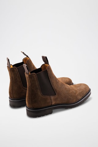 Stivaletti Beatles in pelle scamosciata Camborne  - Marrone