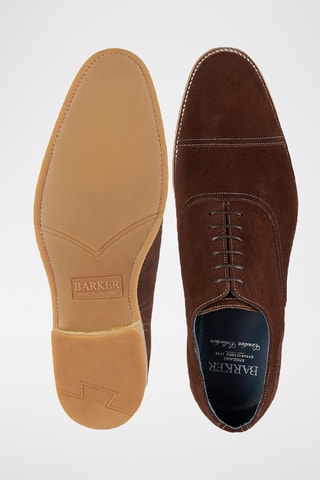 Oxford in pelle scamosciata Pullman  - Marrone