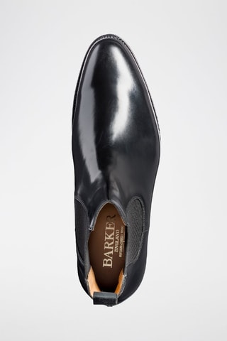 Stivaletti Beatles in pelle verniciata Bedale  - Nero