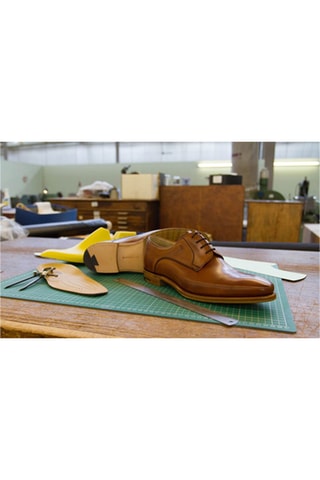 Stringate in pelle Ellon  - Marrone