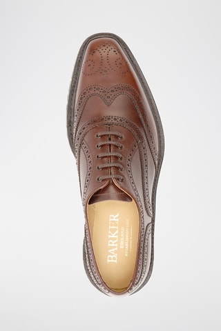 Stringate in pelle Sedburgh  - Marrone