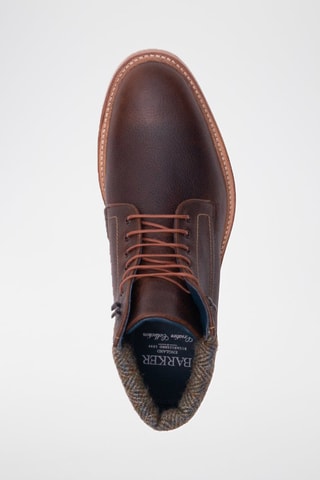 Stivaletti in pelle Brookville  - Marrone e grigio