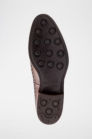 Derbys en cuir Calvay  - Marron