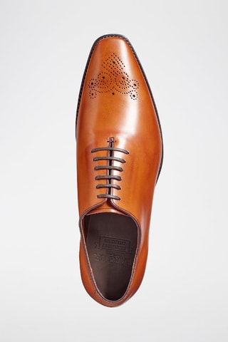 Oxford in pelle di vitello Mozart  - Rosa