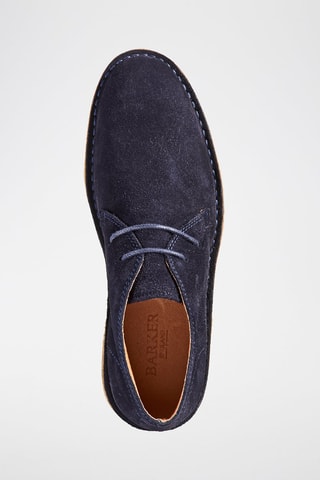 Stivaletti in pelle scamosciata Monty  - Blu