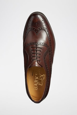 Oxford in pelle Southport  - Marrone