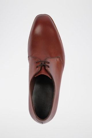 Stringate in pelle di vitello Matlock  - Marrone