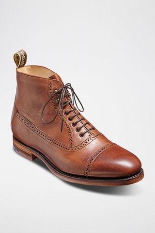 Stivaletti in pelle Foley  - Marrone