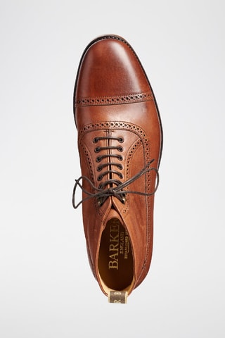 Stivaletti in pelle Foley  - Marrone