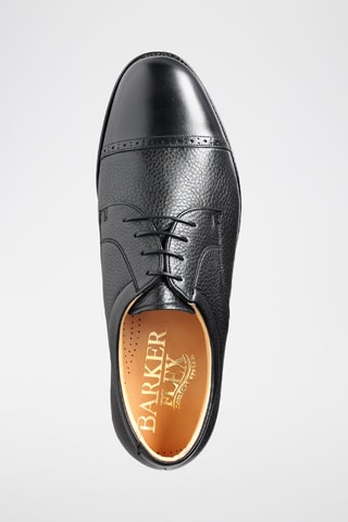 Derbys en cuir de veau Staines  - Noir