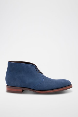 Stivaletti in pelle scamosciata Chukka  - Blu