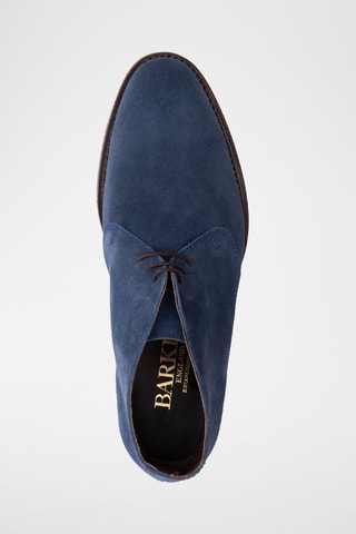Stivaletti in pelle scamosciata Chukka  - Blu